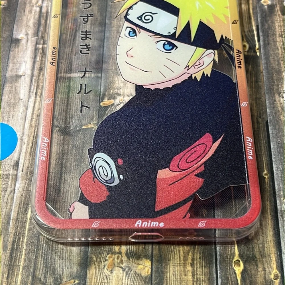 5for$10 Anime Naruto Uzumaki iPhone 11 Pro Max Transparent Phone Case NWOT